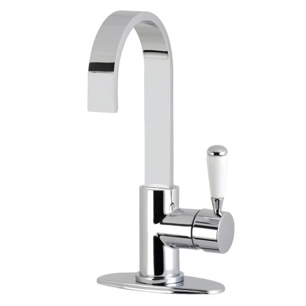 LS8611DPL Paris One-Handle 1-Hole Deck Mounted Bar Faucet, Chrm, Kingston Brass, Mfr#: LS8611DPL